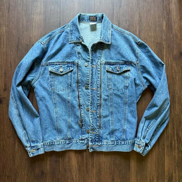 Corniche Vintage ‘90s Denim Jacket Grunge - Picture 1 of 6